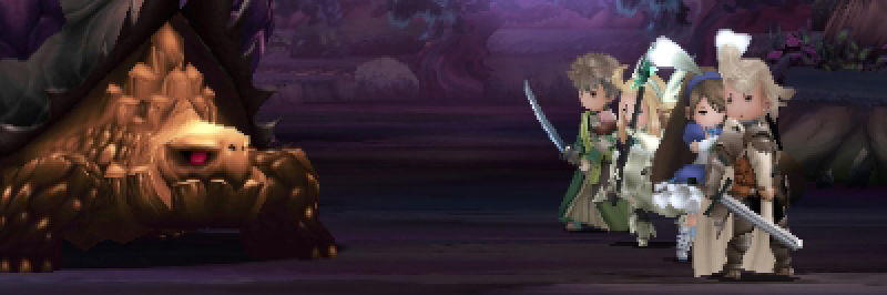 Illustration for article titled Bravely Default splices the DNA of Facebook games into a classic RPG